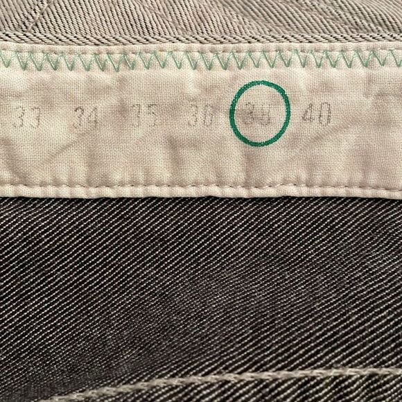 Linksoul Grey Mist Denim Straight Leg Jeans Mens Size 38 Casual Classic Fit - Picture 5 of 13